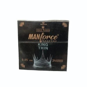 Manforce King Thin Premium Condoms 3pcs